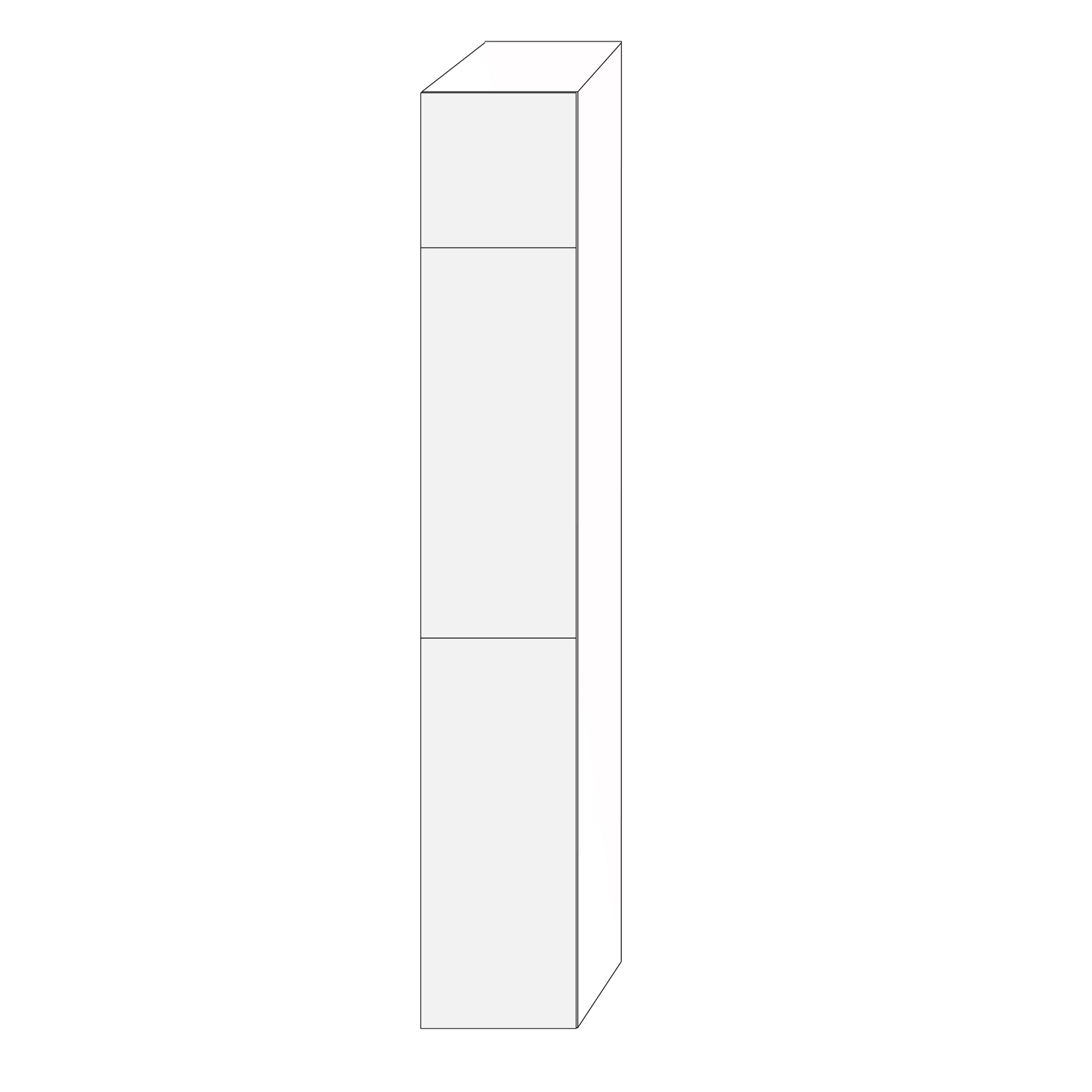 Af Kant 40x240 - 3 luckor högerhängda 40/100/100