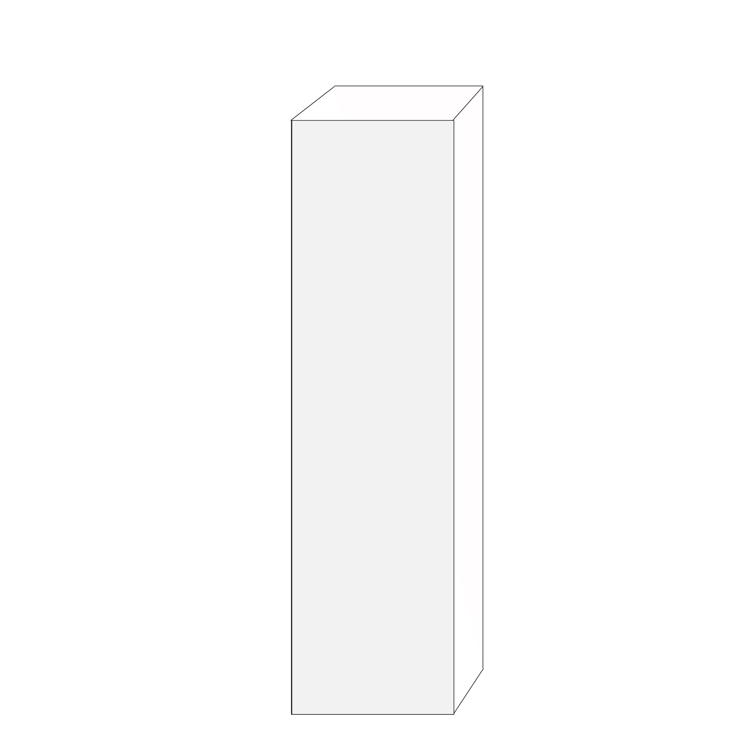 60x220 - 1 lucka vänsterhängd