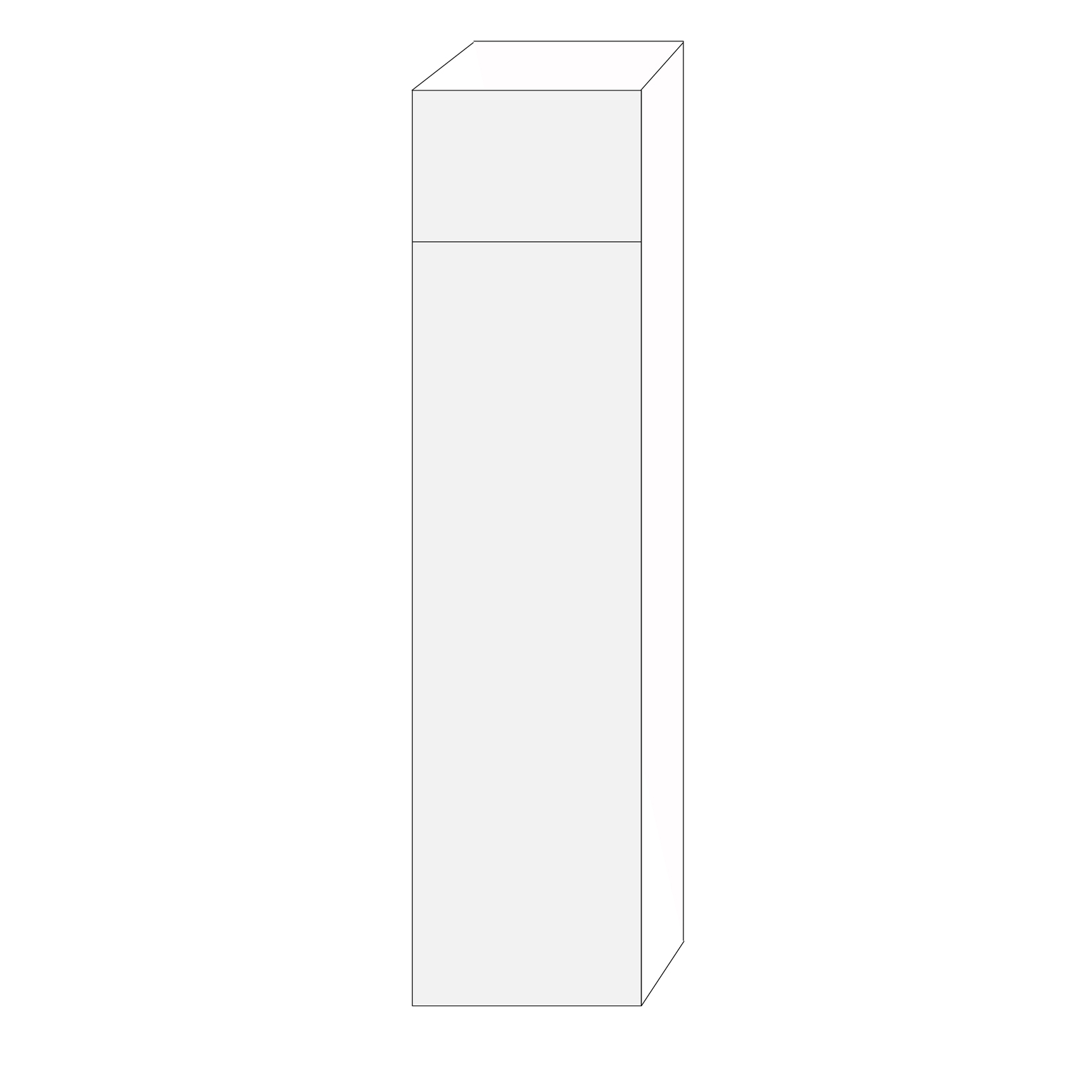 Af Kant 60x240 - 2 luckor högerhängda 40/200