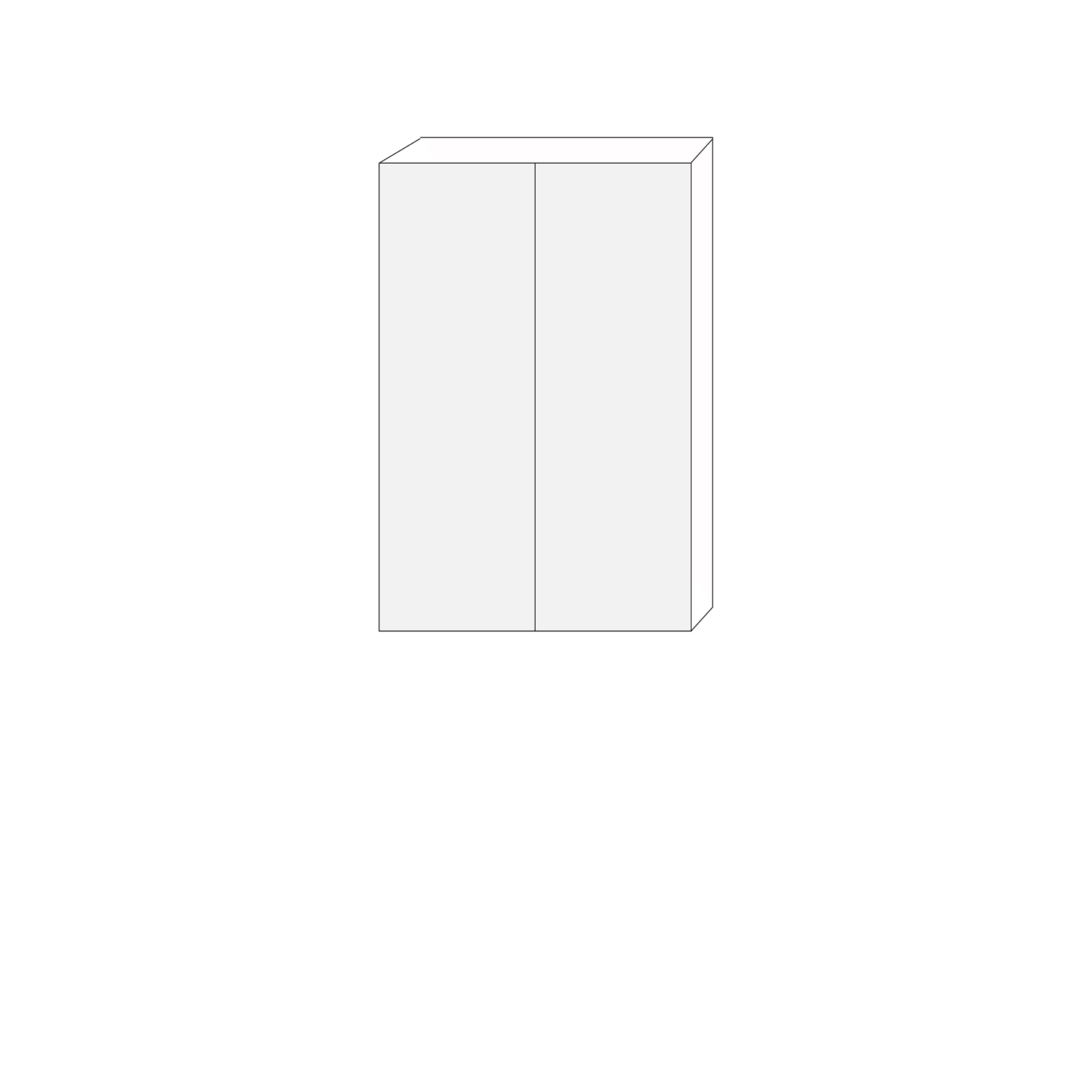 80x120 - 1 luckpar till väggstomme