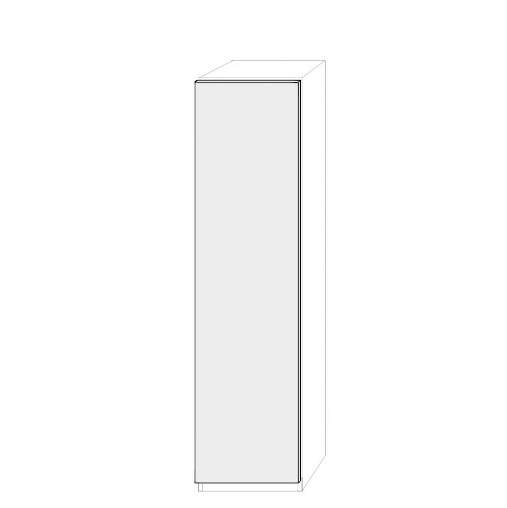 Högerhängd dörr 50cm Pax - slät