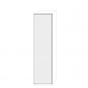 Högerhängd dörr 50cm Pax - slät