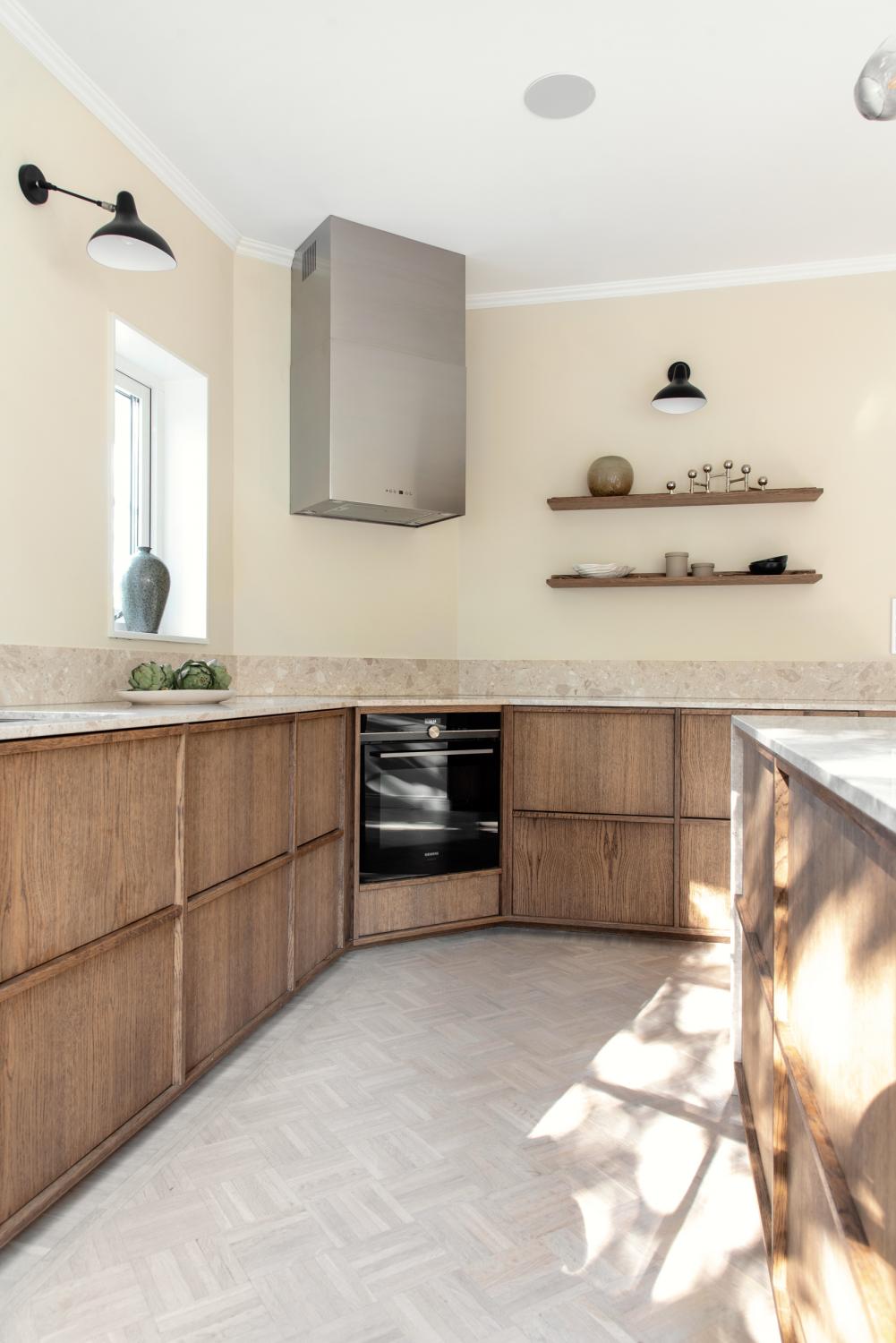 Dark Oak Ikea kitchen