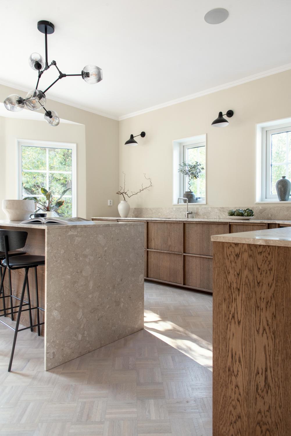 Dark Oak Ikea kitchen