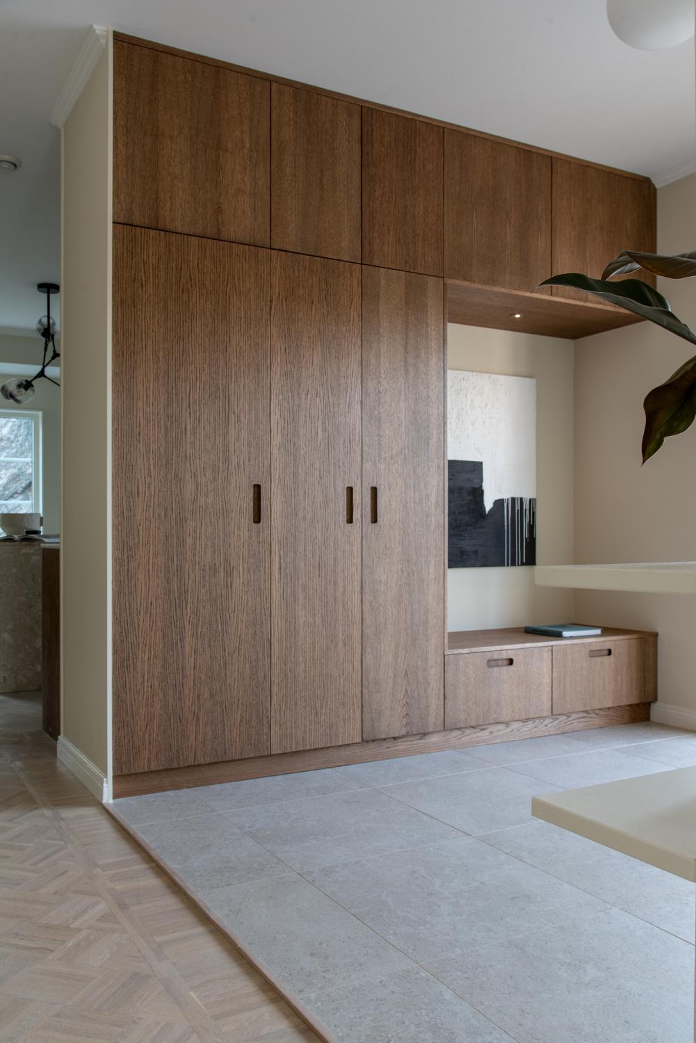 Dark Oak Ikea garderob