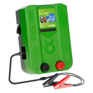 Kerbl Elstängselaggregat TITAN DUO 6500
