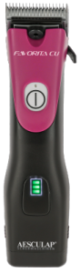 Aesculap Favorita CLI Pink,2 batterier - klippmaskin till hund ,katt,veterinär och delklipp häst