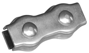 Kerbl rope connector rostfritt, 10 st