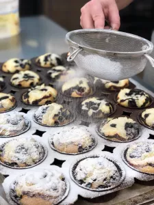 MUFFINS Hallon & Blåbär