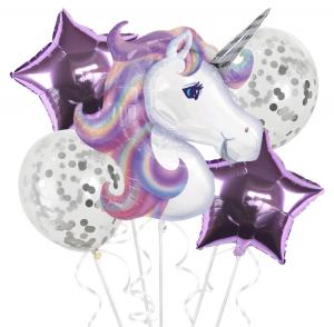 Unicorn Ballong Bukett.
