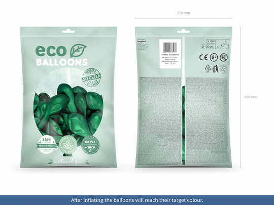 gröna ballonger