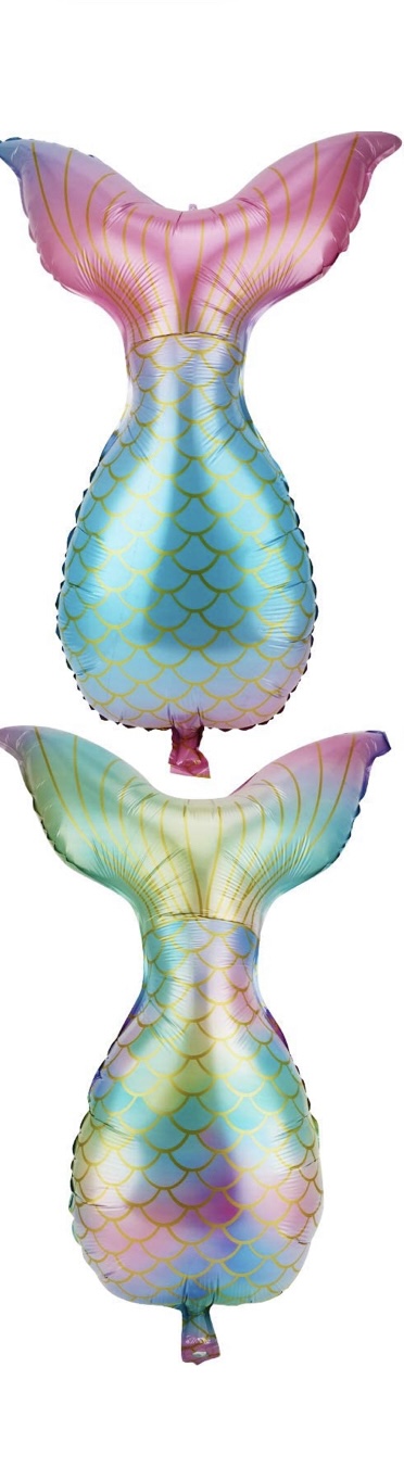 sjöjungfru folieballong