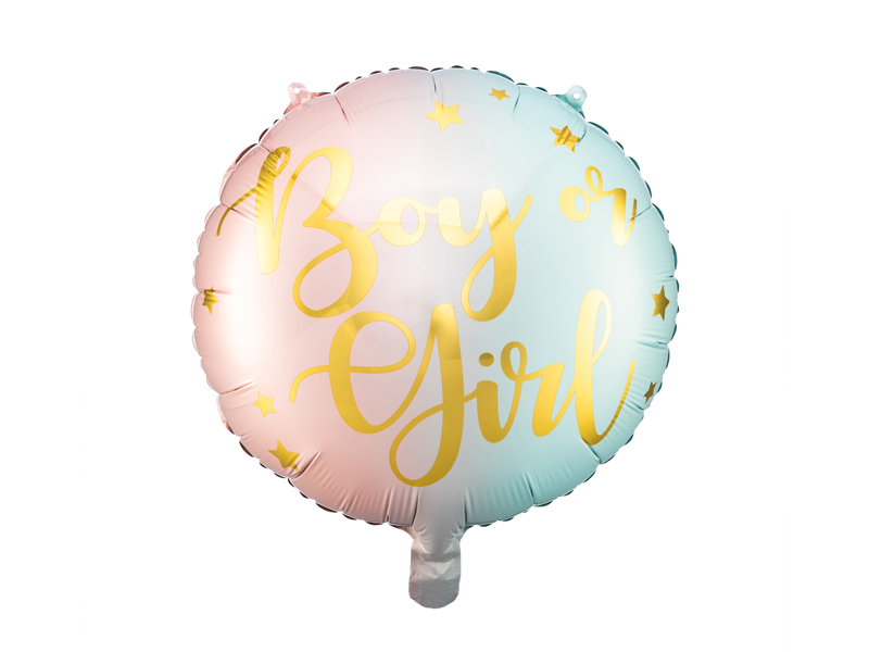 boy or girl folie ballong