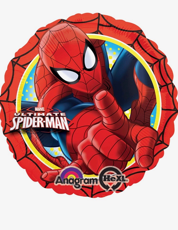 Spiderman folieballong