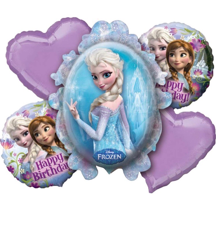 Frozen folieballong dekorationsset