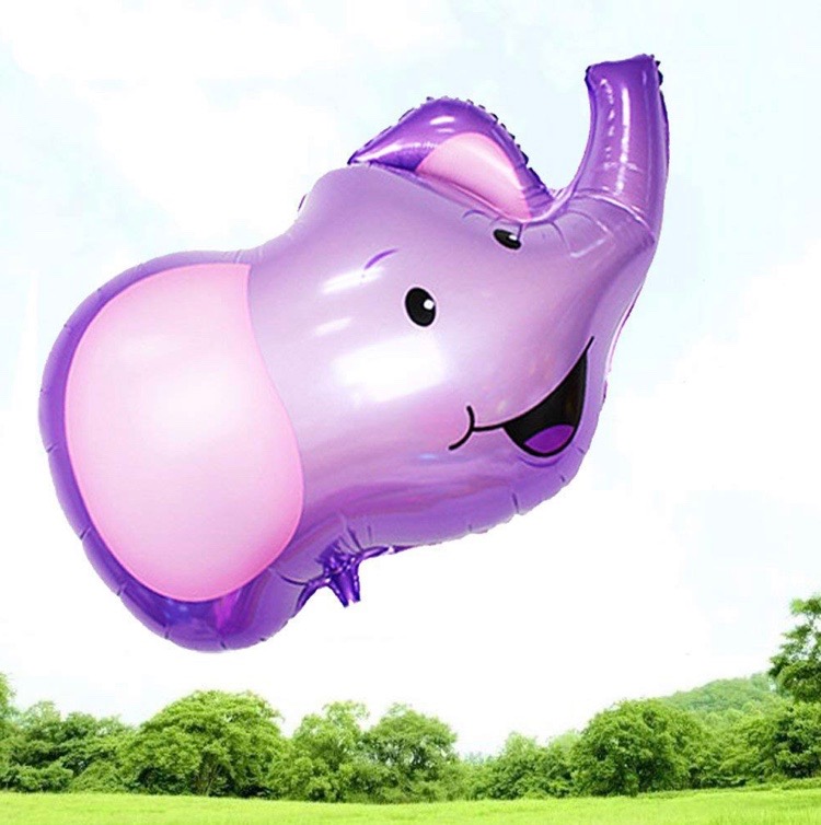 Elefant Djur Folieballong.
