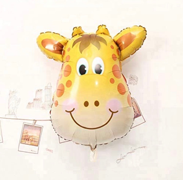 Giraff Djur Folieballong.