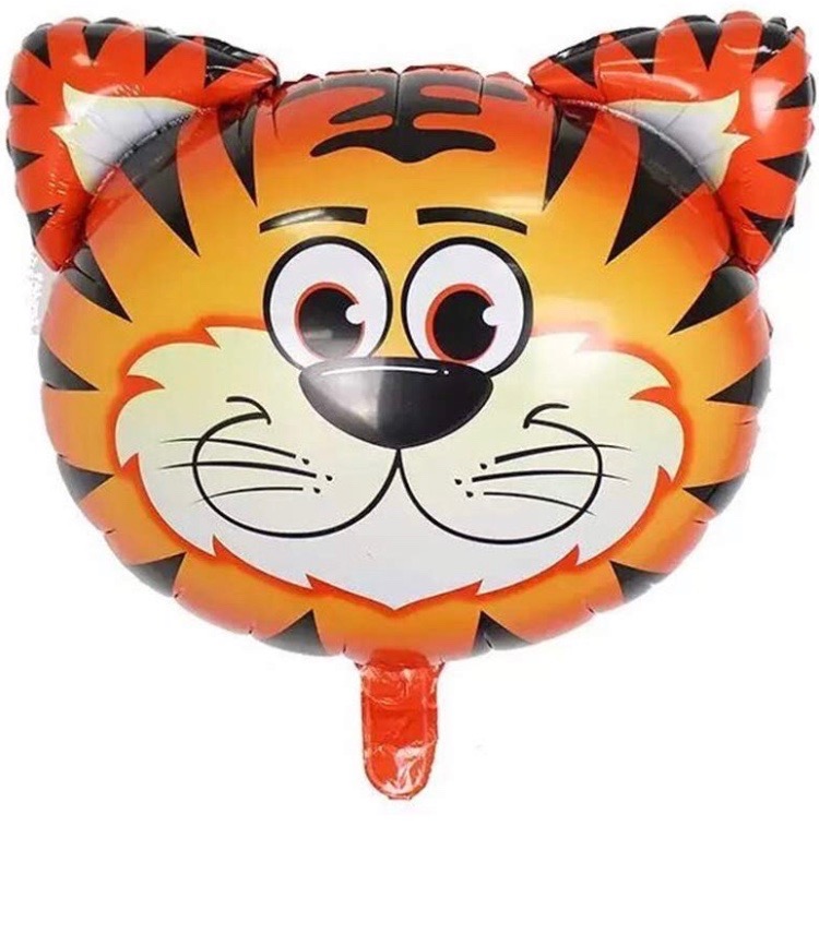 Tiger Djur Folieballong.