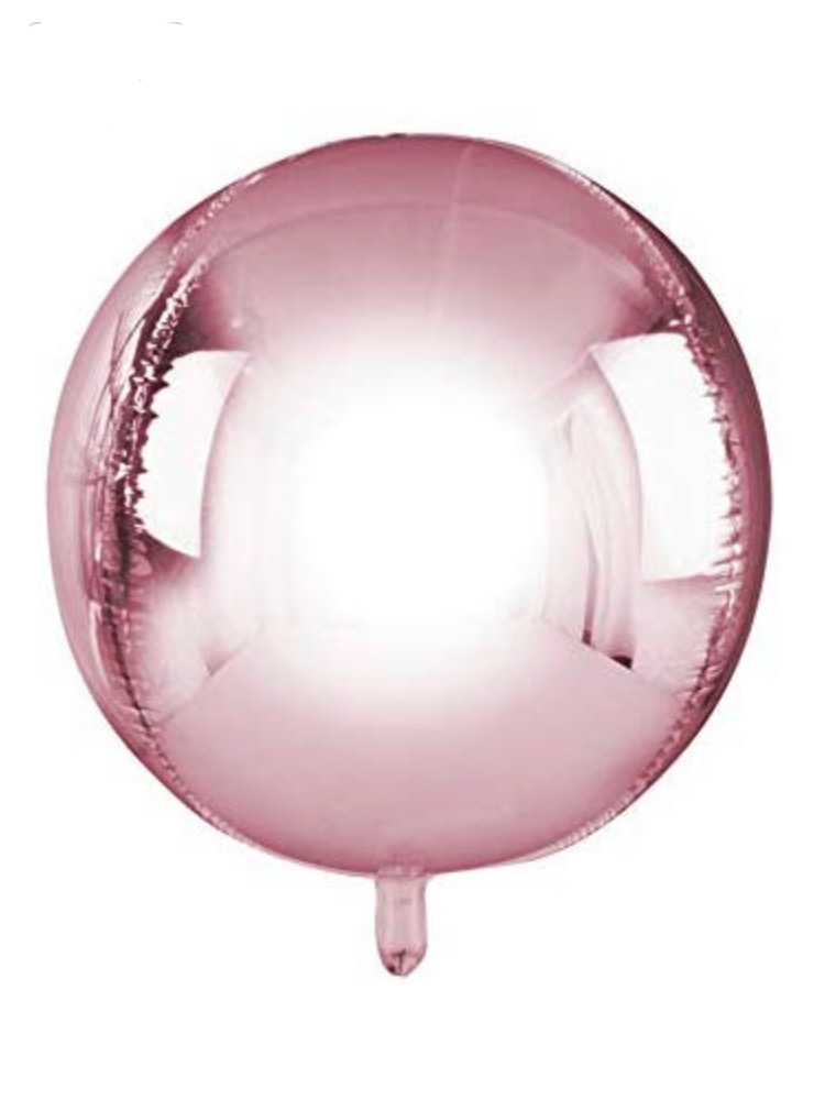 Orbz Folie Ballong i Rosa. 40cm