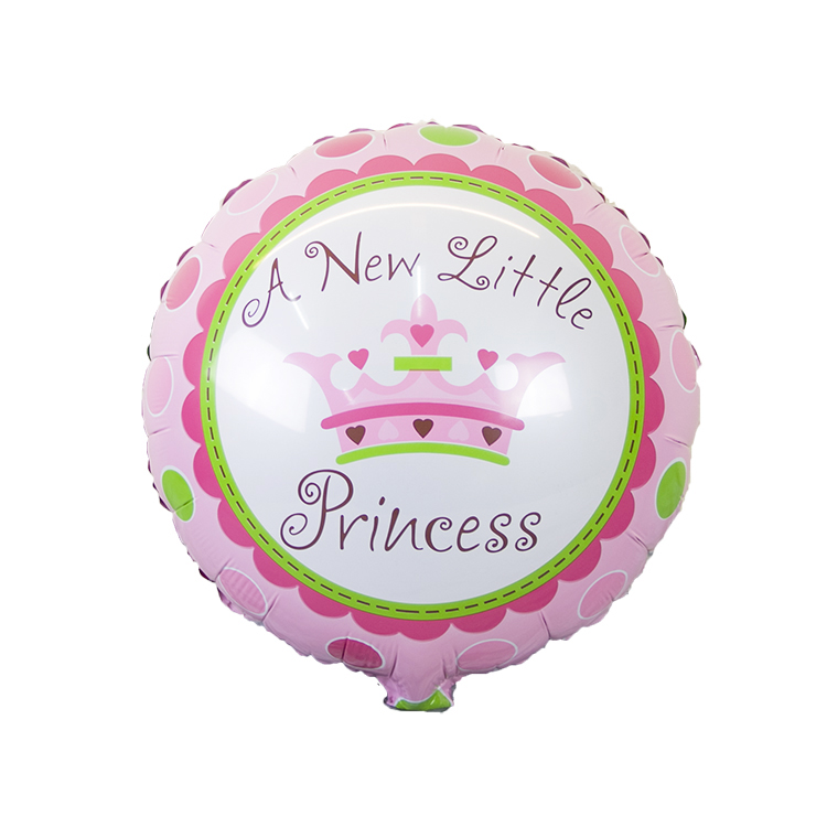 "A New Little Princess" Krona Folieballong