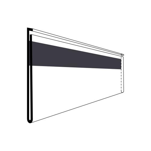 Etiketthållare 210x50 mm 50 st/fp magnet