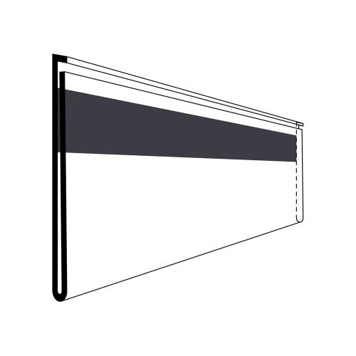 Etiketthållare 210x60 mm 50 st/fp magnet