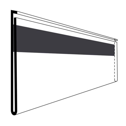 Etiketthållare 210x100 mm 50 st/fp magnet