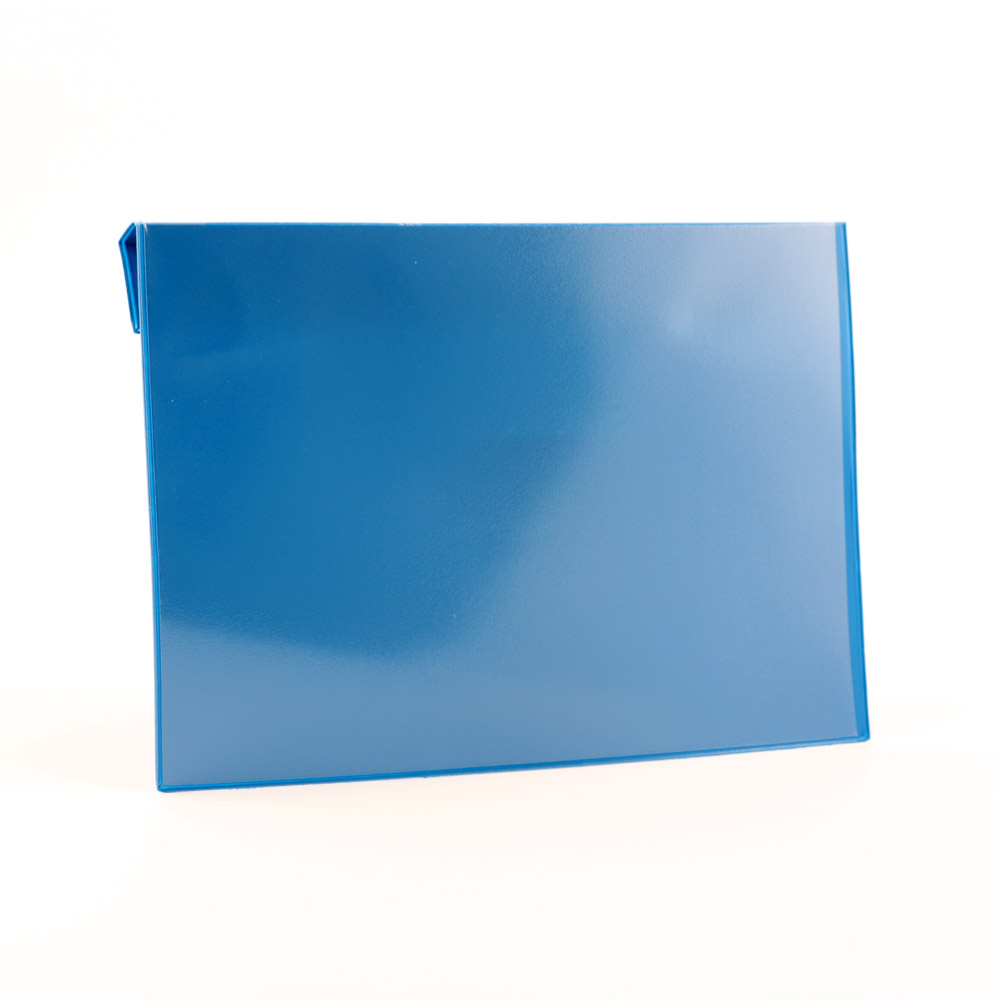 Korthållare A4 för pallram blå 100 st/fp