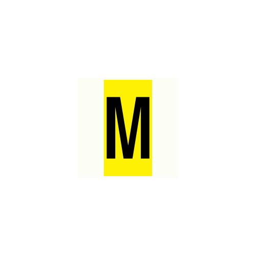 Bokstav M - 28x50 mm 30 st/fp