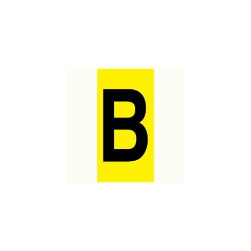 Bokstav B - 42x80 mm 20 st/fp