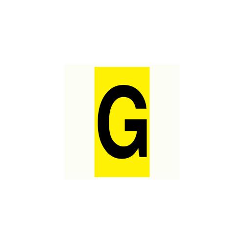 Bokstav G - 42x80 mm 20 st/fp