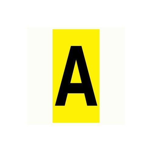 Bokstav A - 75x150 mm 5 st/fp