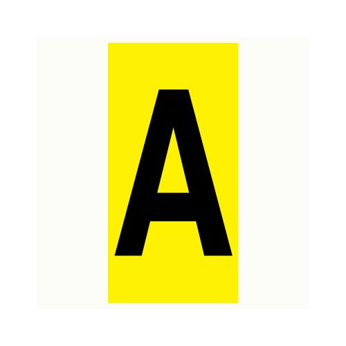 Bokstav A - 100x210 mm 2 st/fp