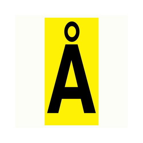 Bokstav Å - 100x210 mm 2 st/förpack
