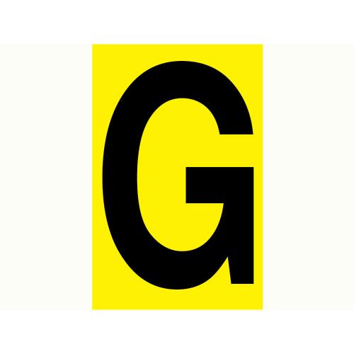 Bokstav G - 210x300 mm 1 st/fp