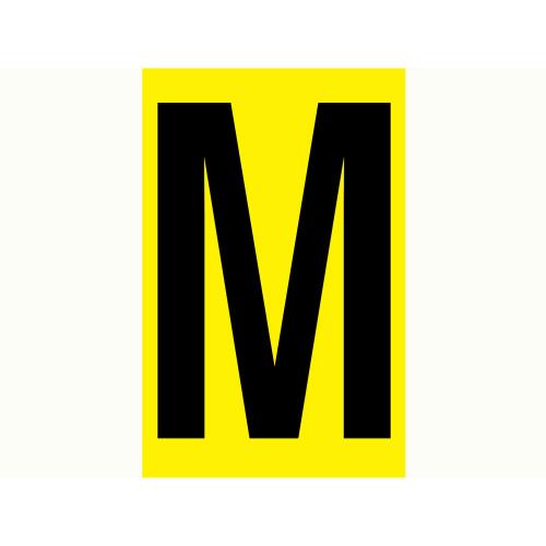 Bokstav M - 210x300 mm 1 st/fp