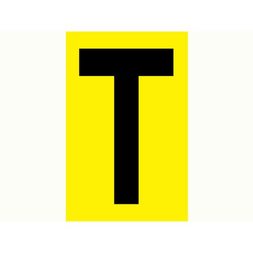 Bokstav T - 210x300 mm 1 st/fp