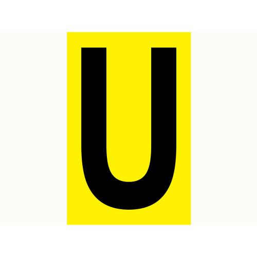 Bokstav U - 210x300 mm 1 st/fp