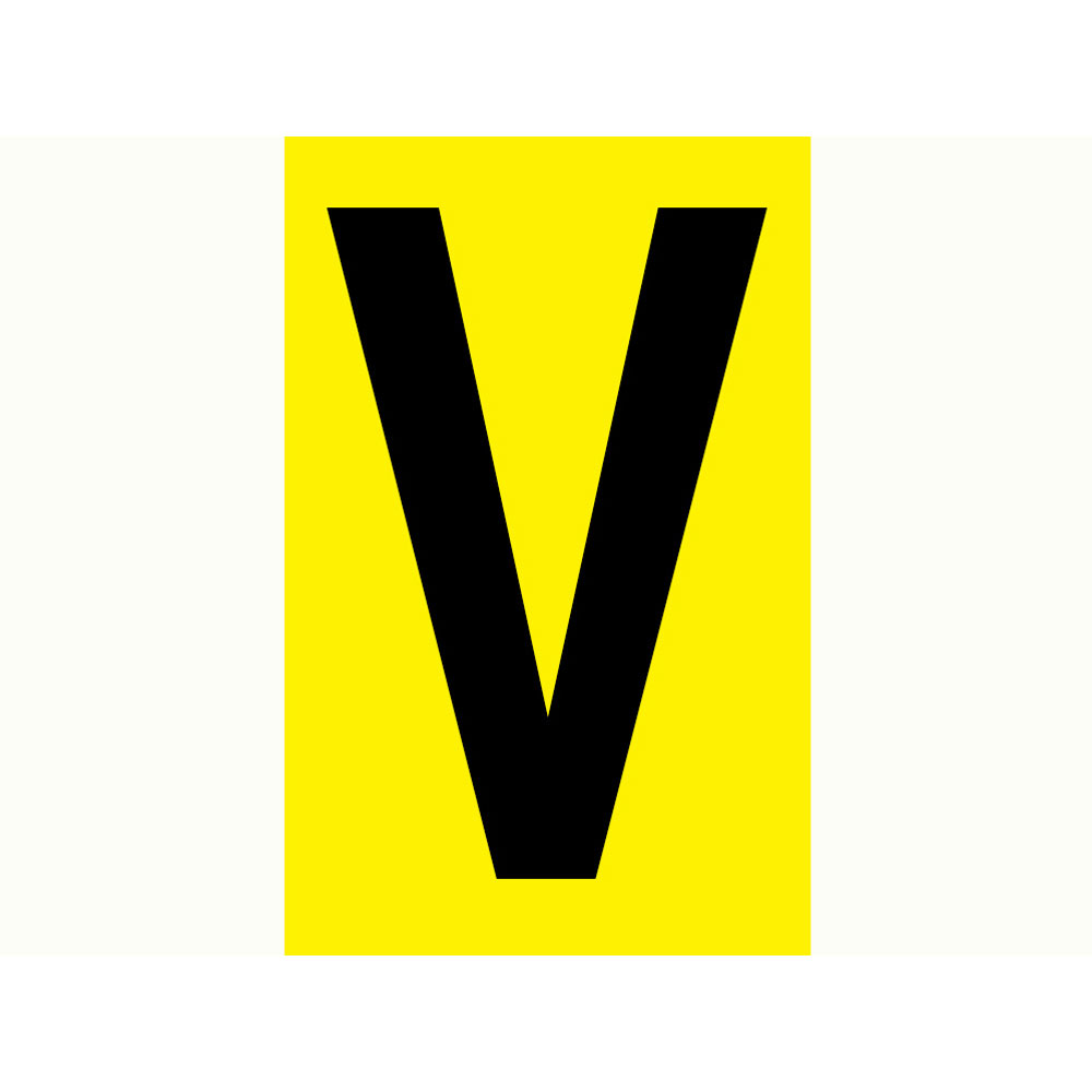 Bokstav V - 210x300 mm 1 st/fp