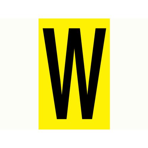 Bokstav W - 210x300 mm 1 st/fp