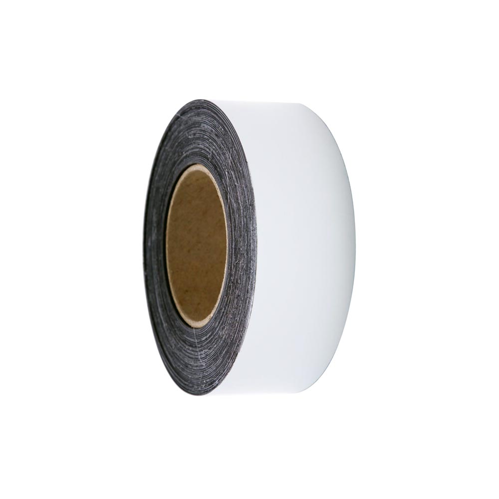 Magnetband vit 25 mm x 20 m