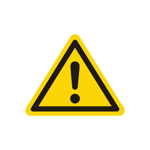 Allmän fara 100x100x100 mm 100 st/fp