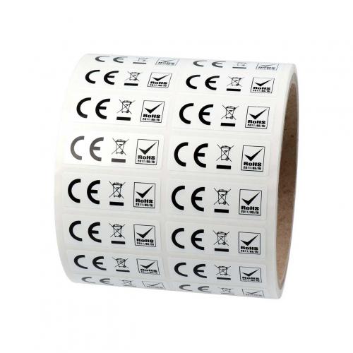 CE Weee RoHs 36x13 mm 1000 st/rl