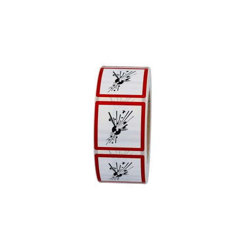 GHS 01 Explosiv 25x25 mm 1000 st/rl