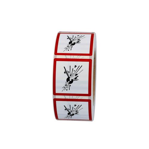 GHS 01 Explosiv 50x50 mm 500 st/rl