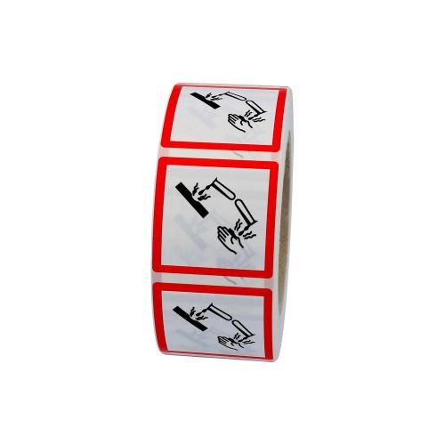 GHS 05 Frätande 50x50 mm 500 st/rl