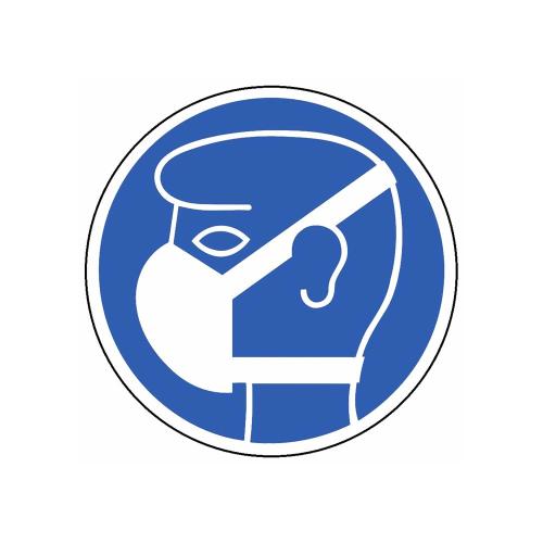 Använd dammskyddsmask rund 100 mm 10 st/fp