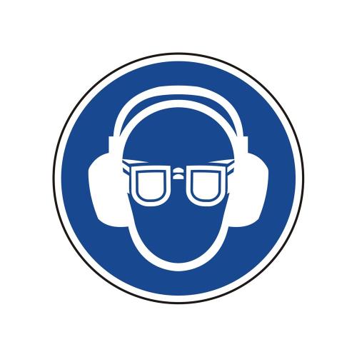 Använd ögon-hörselskydd 100 mm 10 st/fp