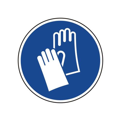 Använd skyddshandskar 100 mm 10 st/fp