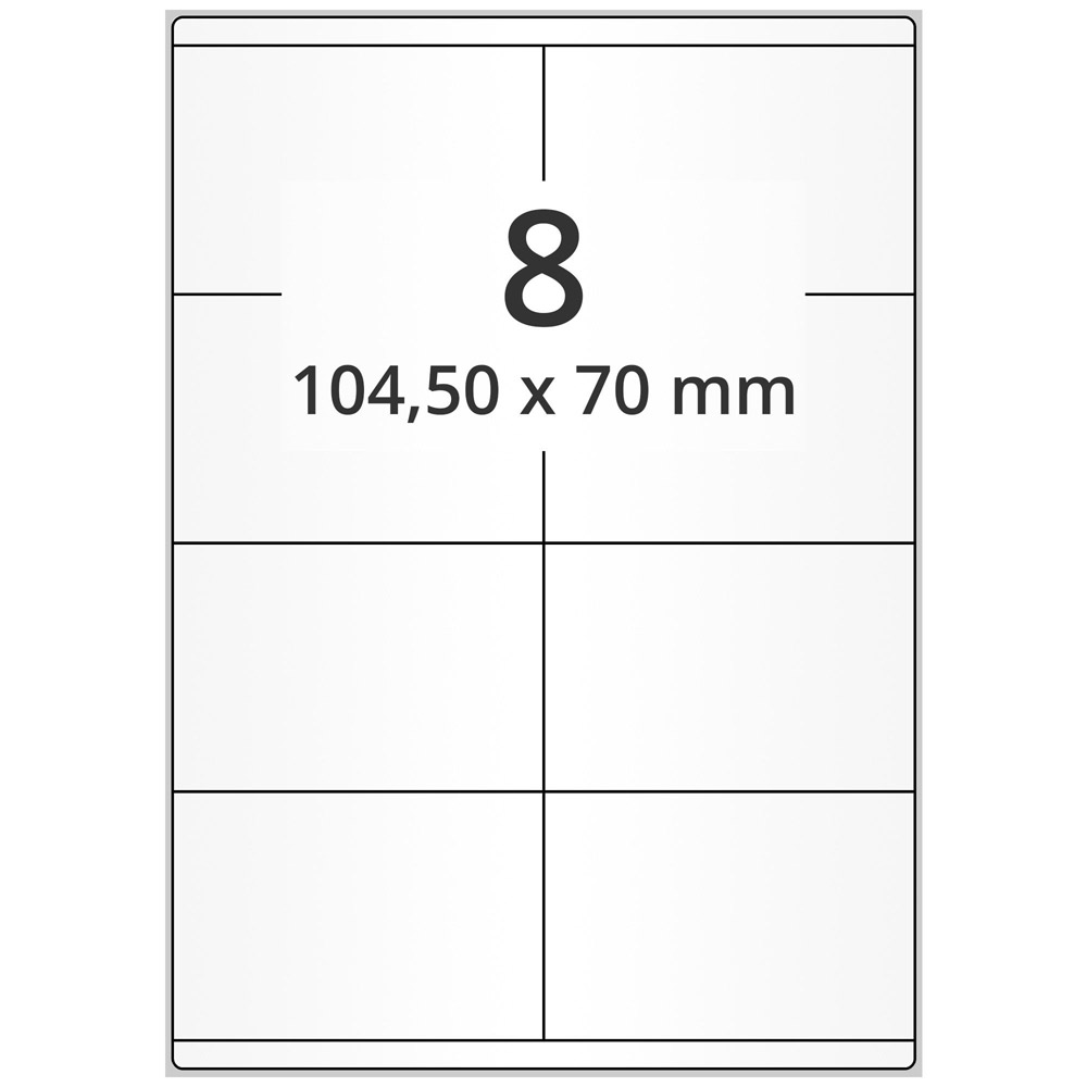 A4 104,5x70 mm 800 st